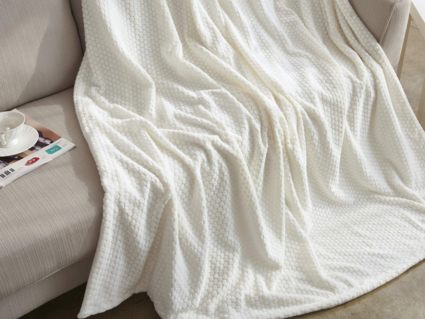 Плед Софи де Марко Каролина (молоко) 220х240