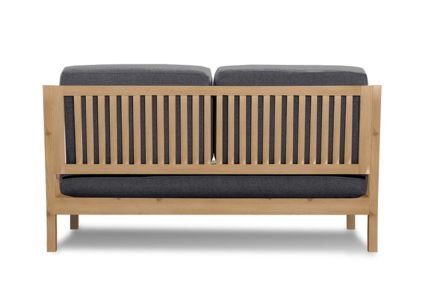 Диван Арско Норман М двухместный черный Длина 147 см