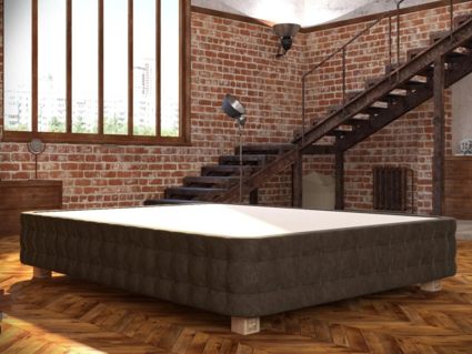 Кровать Mr.Mattress Twin Box велюр Toffee 271