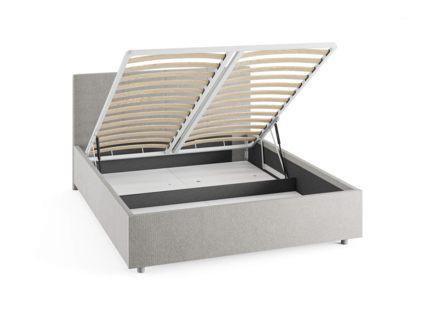 Кровать Сонум Prato Кашемир Латте (с подъемным механизмом) 80х190