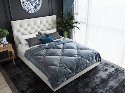 Кровать Димакс Эвора Крем с подъемным механизмом 200х190