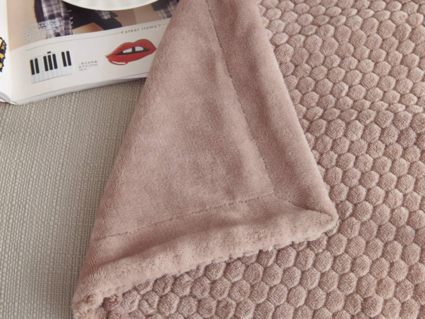 Плед Софи де Марко Каролина (пепельная роза) 160х220