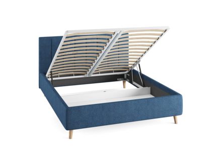 Кровать Сонум Alma Рогожка Песочная (с подъемным механизмом) 180х190