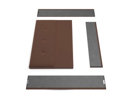 Кровать Lonax Алегра велюр Dolly-13 (с основанием)