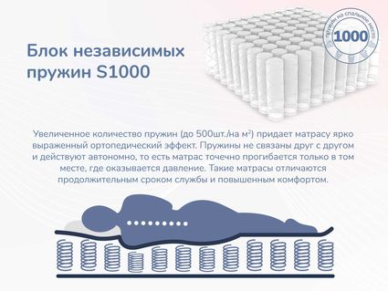 Матрас Димакс Relmas Twin Cocos S1000 70х190
