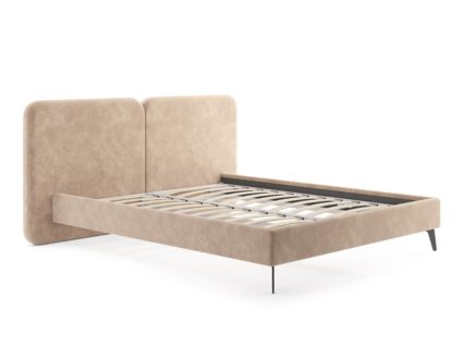 Кровать Сонум Brooklyn Рогожка Зелёный 140х200