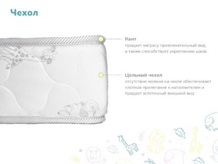 Матрас Димакс Дрёмушка Лайт 60х120