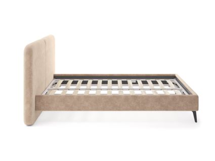 Кровать Сонум Brooklyn Рогожка Зелёный 140х200