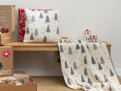 Плед Tkano New Year Essential Magic forest 130х180