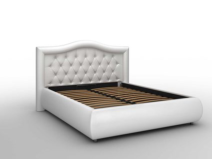 Кровать Sleeptek Premier 6 Экокожа Black (с подъемным механизмом) 256