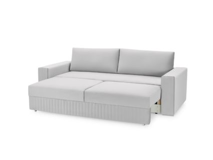 Диван Фиеста Мебель Тусон Лайт велюр Vivaldi 06 светло-ерый