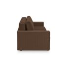 Диван Фиеста Мебель Тусон Лайт велюр Vivaldi 23 коричневый Длина 232 см