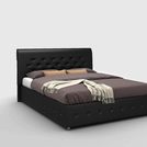 Кровать Sleeptek Premier 1 Экоожа Black (с подъемным механизмом) 140х200