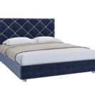 Кровать Sontelle Киара Blue + White 110х200