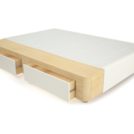 Кровать Mr.Mattress Site Box экокожа White 200х190